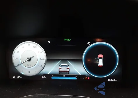 2022 Hyundai Santa Fe Sel from USA, damaged, VIN 5NMS6DAJ2NH391827